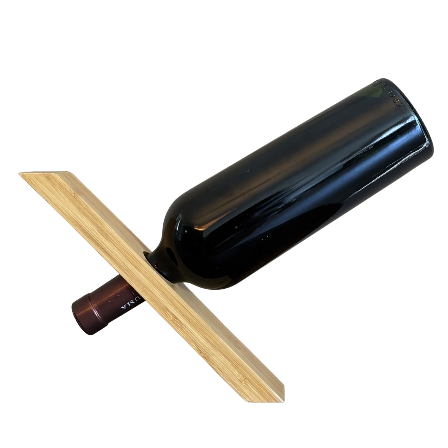 VinoBalance - Wijnfleshouder in Hout